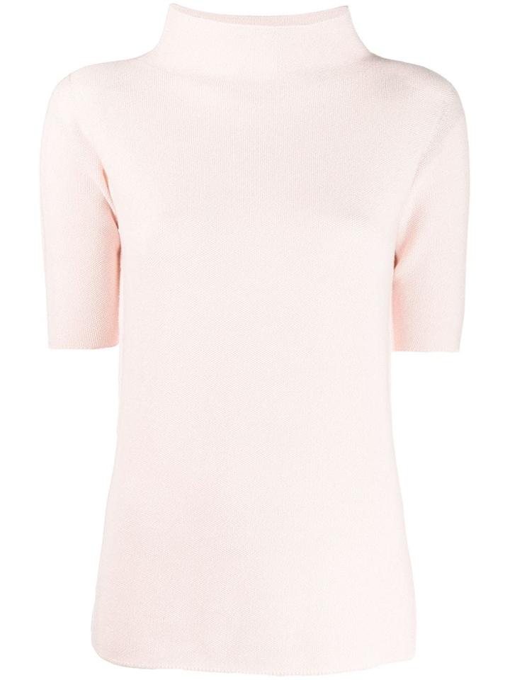 Fabiana Filippi Stand Up Collar Jumper - Pink
