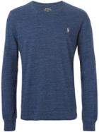 Polo Ralph Lauren Mélange Longsleeved T-shirt - Blue