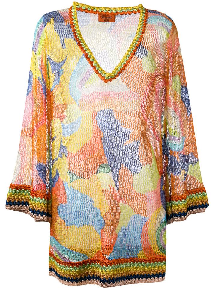 Missoni - Patterned Knit Sundress - Women - Polyester/rayon - 40, Polyester/rayon