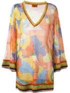 Missoni - Patterned Knit Sundress - Women - Polyester/rayon - 40, Polyester/rayon