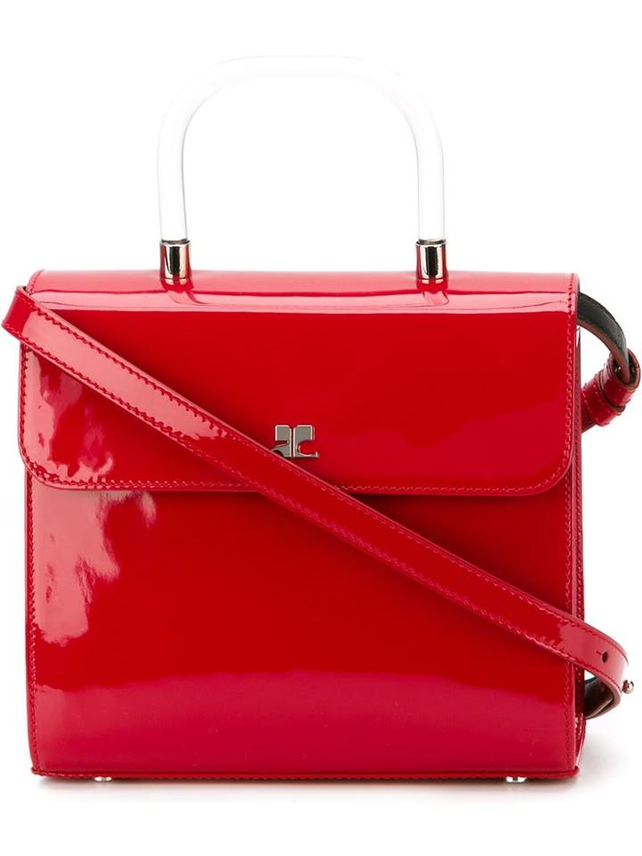 Courrèges Small Square Tote