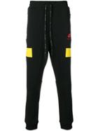Damir Doma Colour Block Detail Track Pants - Black