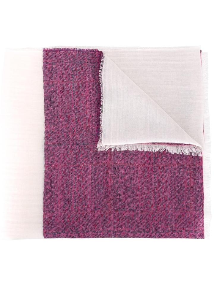 Chanel Vintage Woven Scarf, Women's, White