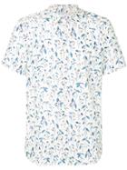 Ps By Paul Smith Botanical-print Shirt - White