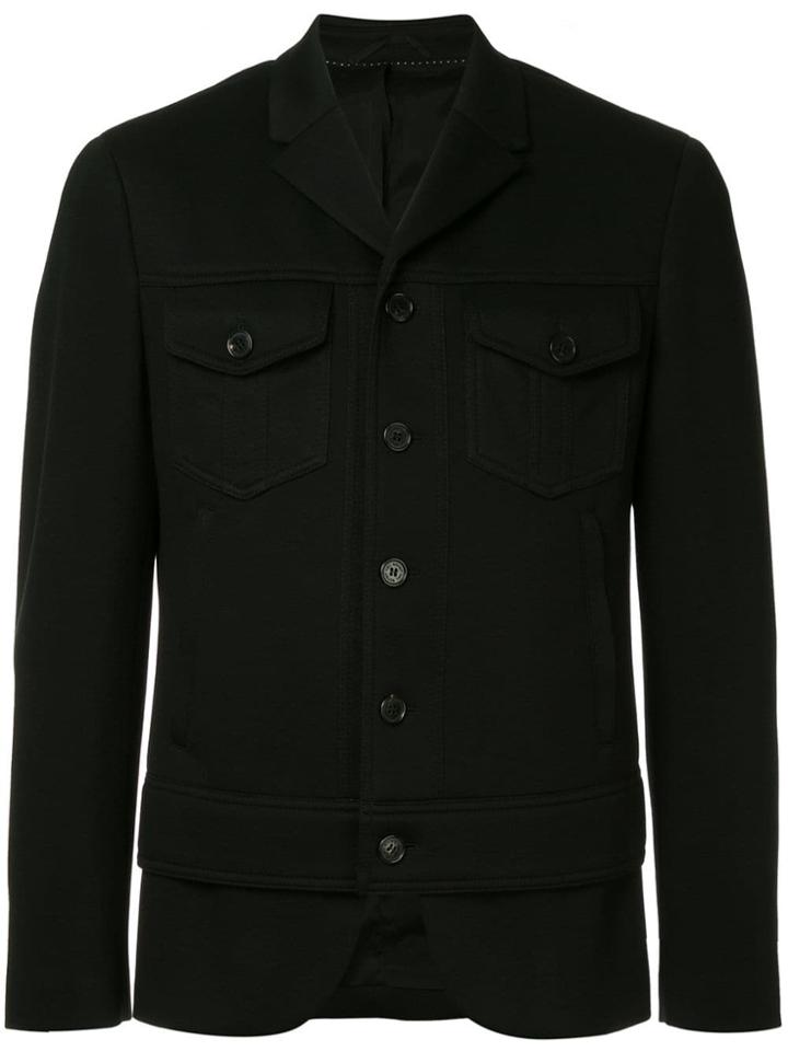 Neil Barrett Shirt Jacket - Black