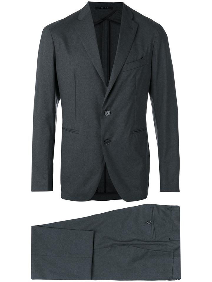 Tagliatore - Two Piece Suit - Men - Cupro/virgin Wool - 52, Grey, Cupro/virgin Wool