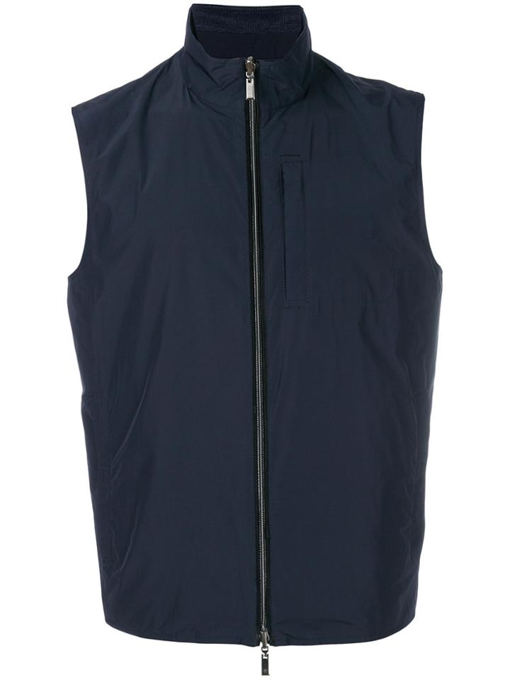 Canali Zipped Fastened Vast - Blue