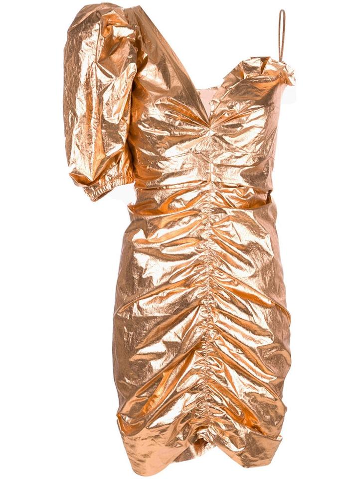 Isabel Marant Metallic Talma Dress - Gold