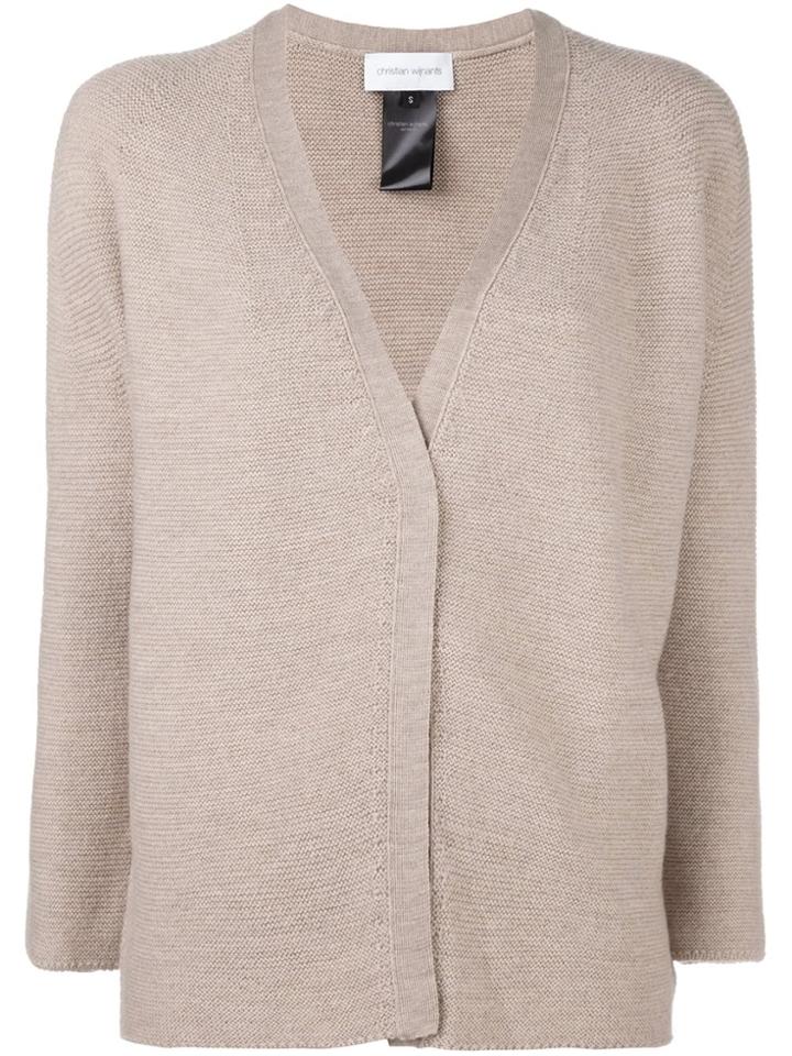 Christian Wijnants 'korona' Cardigan - Nude & Neutrals