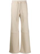 Wwwm Drawstring Wide Leg Trousers - Neutrals