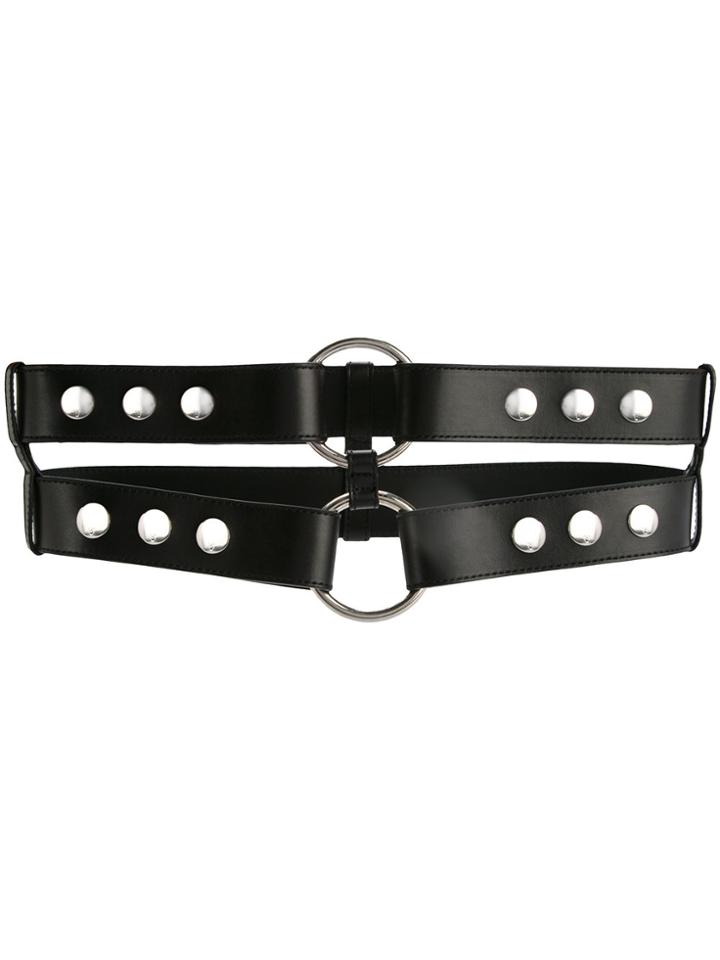 Alyx Studded Double-layered Belt - Black