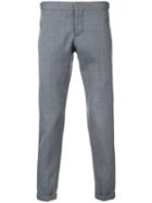 Thom Browne Rwb Stripe Lskinny Trouser - Grey