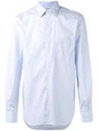 Aspesi Striped Shirt, Men's, Size: 44, Blue, Cotton
