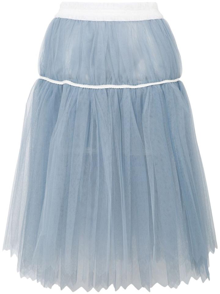 Comme Des Garçons Pre-owned Midi Tutu Skirt - Blue