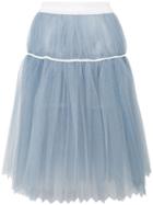Comme Des Garçons Pre-owned Midi Tutu Skirt - Blue