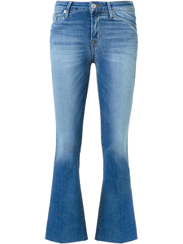 Hudson 'carve' Cropped Jeans - Blue