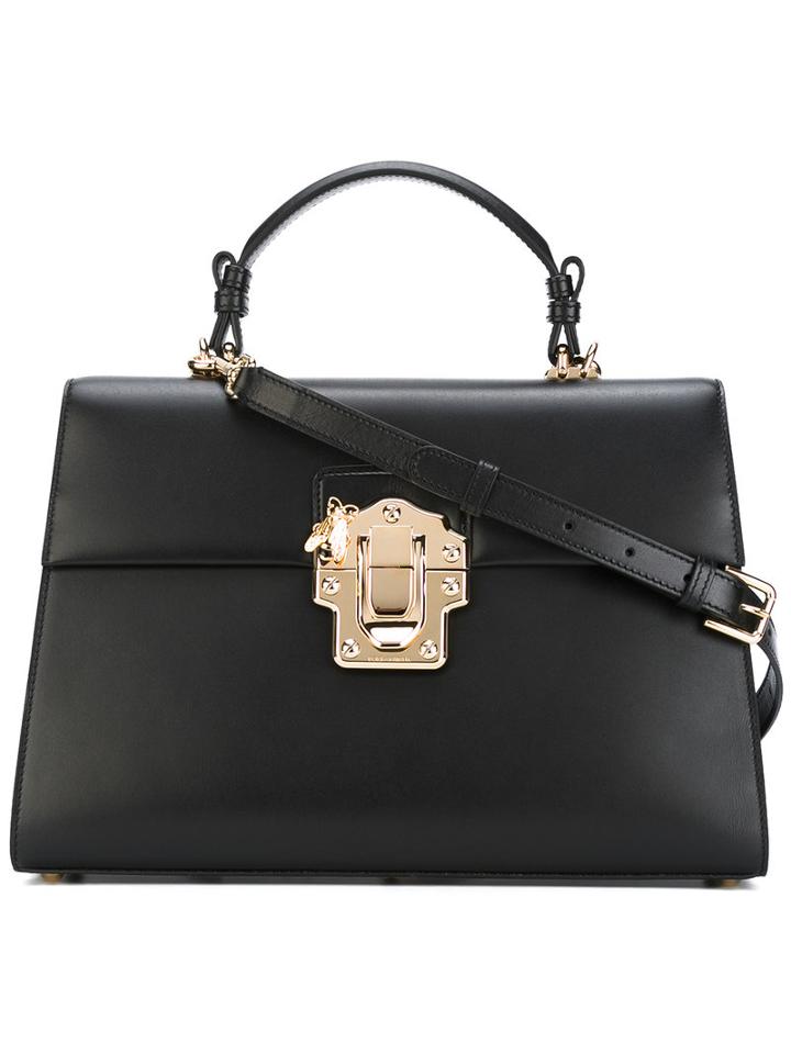 Dolce & Gabbana - Lucia Tote - Women - Calf Leather - One Size, Women's, Black, Calf Leather