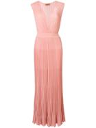 Missoni Long Pleated Dress - Pink