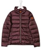 Save The Duck Kids Teen Padded Down Jacket - Red