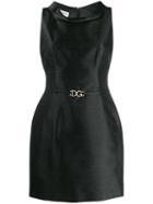 Dolce & Gabbana Pre-owned 1990's Sleeveless Shift Dress - Black