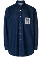 Raf Simons Rs Denim Shirt - Blue