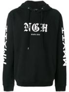 Not Guilty Homme Printed Hoodie - Black