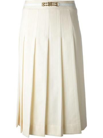 Celine Vintage Pleated Skirt