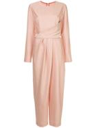 Sies Marjan Drape-effect Jumpsuit - White