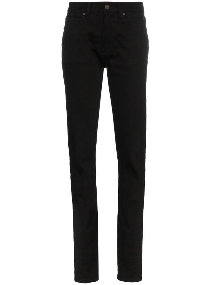 Calvin Klein Jeans Mid Rise Skinny Jeans - Black