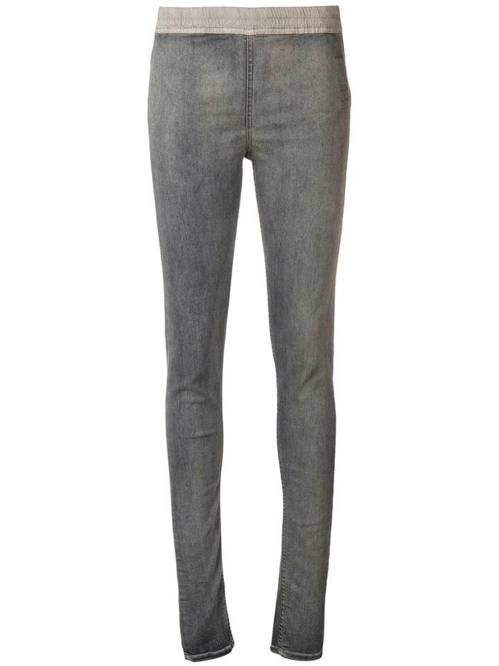 Rick Owens Drkshdw Denim Leggings - Grey