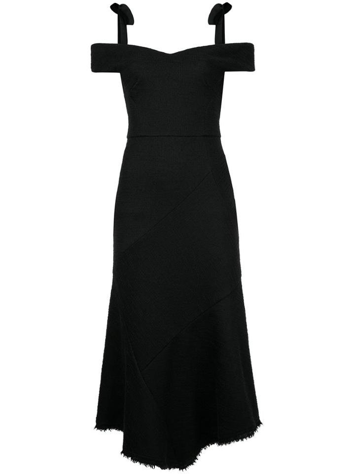 Rebecca Vallance Cardinalle Off-shoulder Dress - Black