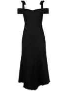 Rebecca Vallance Cardinalle Off-shoulder Dress - Black