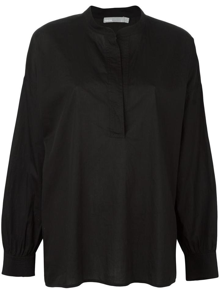 Vince Gathered Back Shirt, Women's, Size: Xs, Cotton