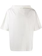 Maison Margiela Mock Neck Oversized T-shirt - White