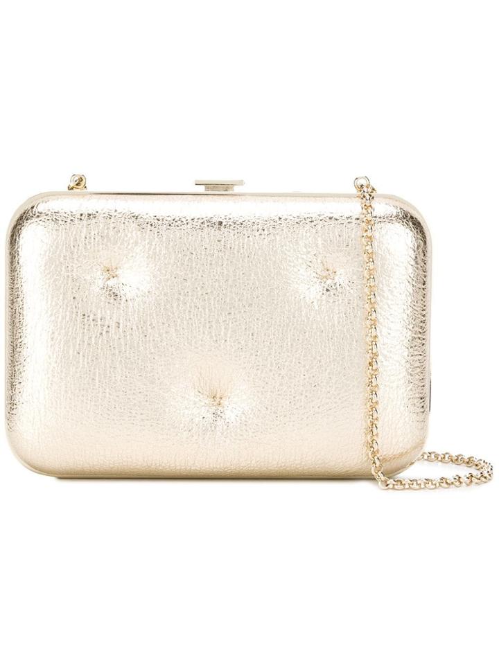 Anya Hindmarch Chubby Frame Clutch - Gold