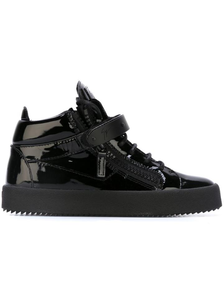 Giuseppe Zanotti Design Side Zip Mid-top Sneakers