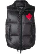 Dsquared2 Zipped Gilet Jacket - Black