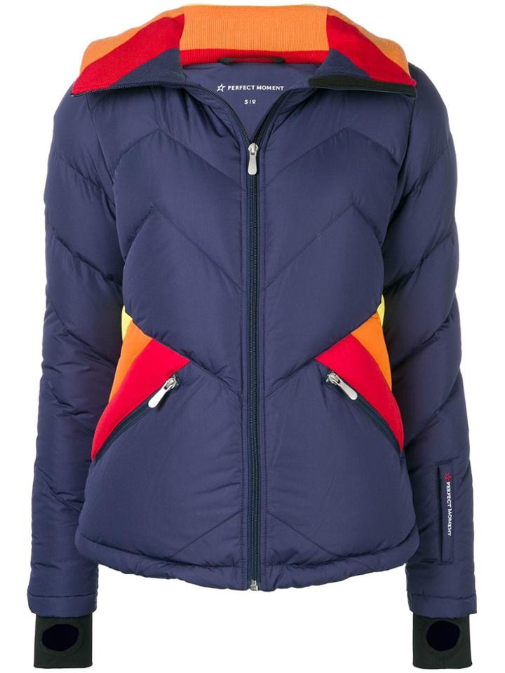 Perfect Moment Apres Duvet Jacket - Blue