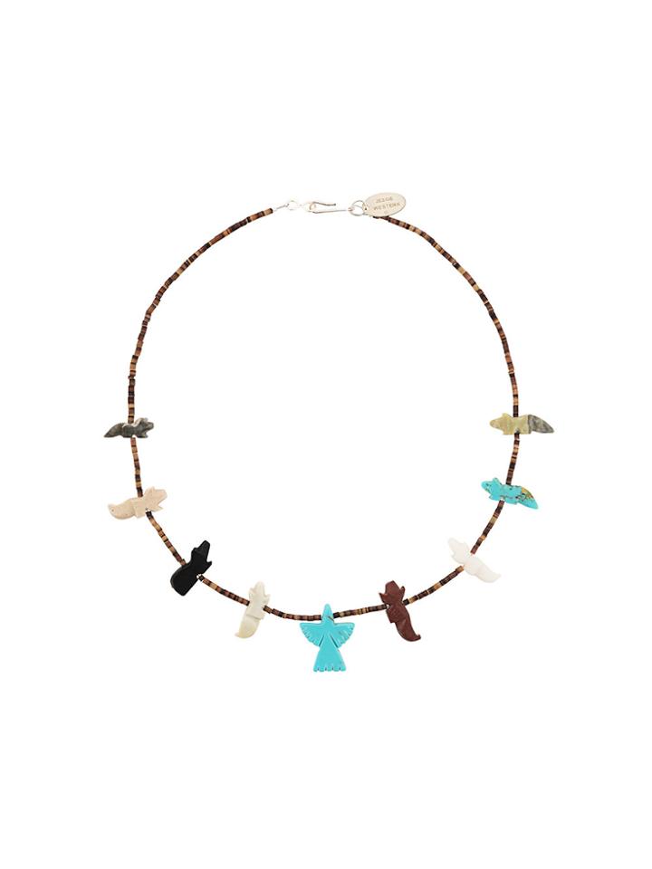 Jessie Western Power Animal Necklace - Multicolour