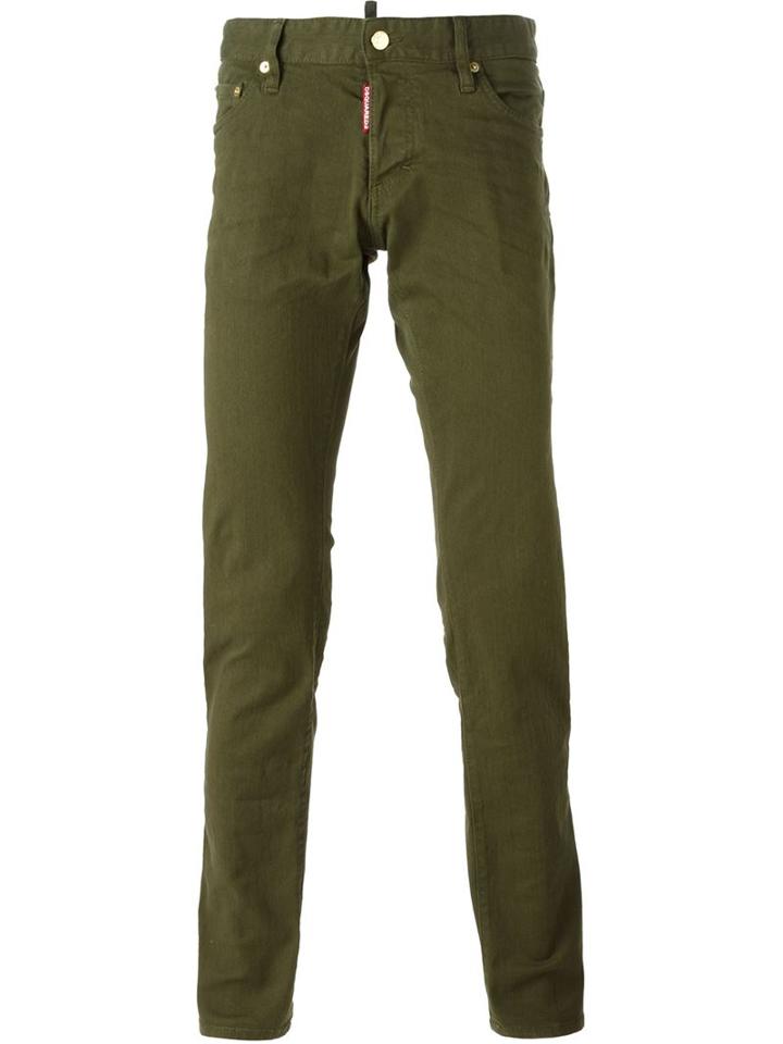 Dsquared2 'slim' Jeans, Men's, Size: 52, Cotton/spandex/elastane