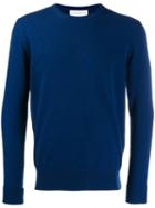 Ballantyne Fine Knit Sweater - Blue
