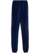 Gucci Gg Stripe Track Pants - Blue