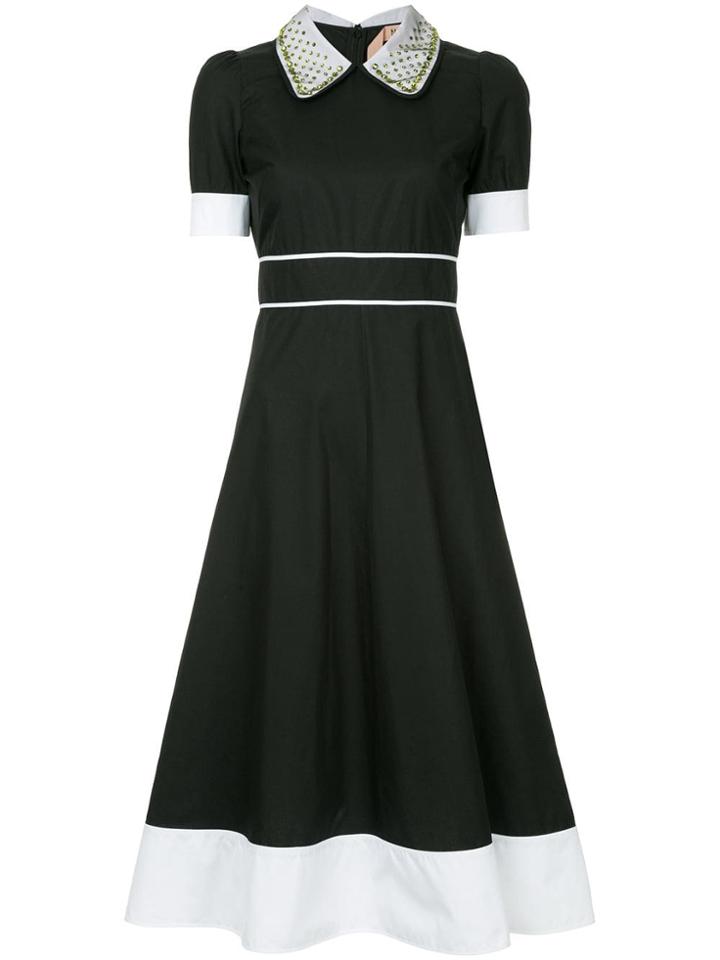 Nº21 Fitted Shirt Dress - Black