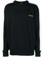 Diesel S-meggy Side Stripe Sweatshirt - Black