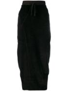 Thom Krom High Waisted Fitted Skirt - Black