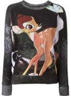 Eleven Paris Bambi Print Sweatshirt