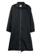 Bottega Veneta Technical Fabric Raincoat - Black