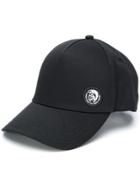 Diesel Mohawk Logo Baseball Cap - Black