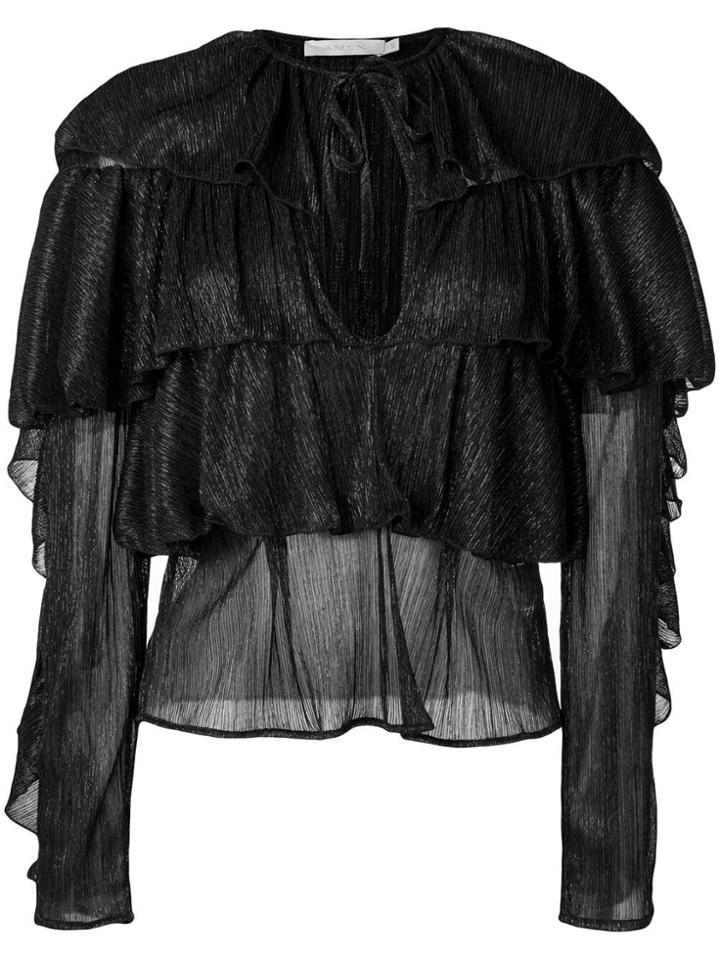 Amen Lace Blouse - Black