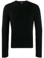 Tom Ford Ribbed Crew Neck Sweater - Black